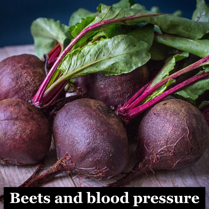 Beet that high blood pressure, build endurance